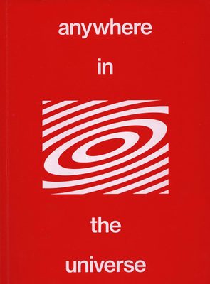Cover of the book 'anywhere in the universe'.