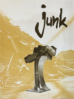 Cover of the book 'Junk art: 66 signs of neon'.