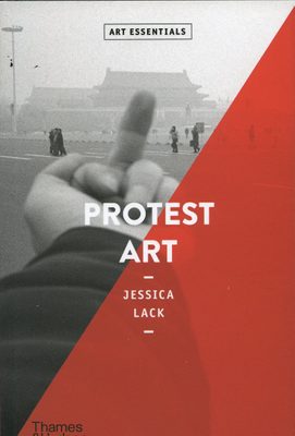 Cover of the book 'Protest Art'.